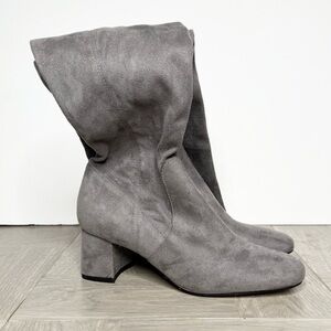 Marc Fisher Charlote Gray Over The Knee Boot 6 1/2 M